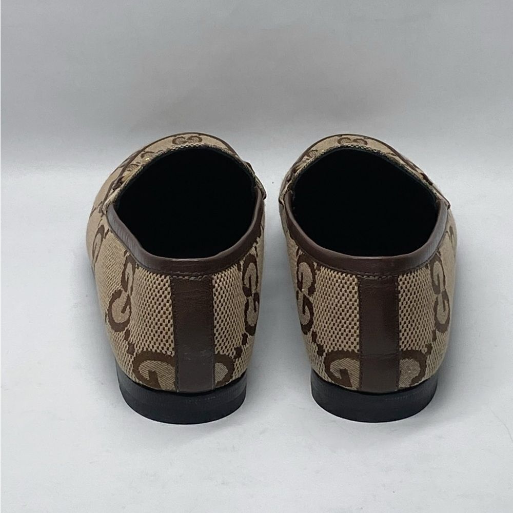 Gucci Jordaan Supreme Canvas Horsebit Loafer size 36.5 - Picture 6 of 13